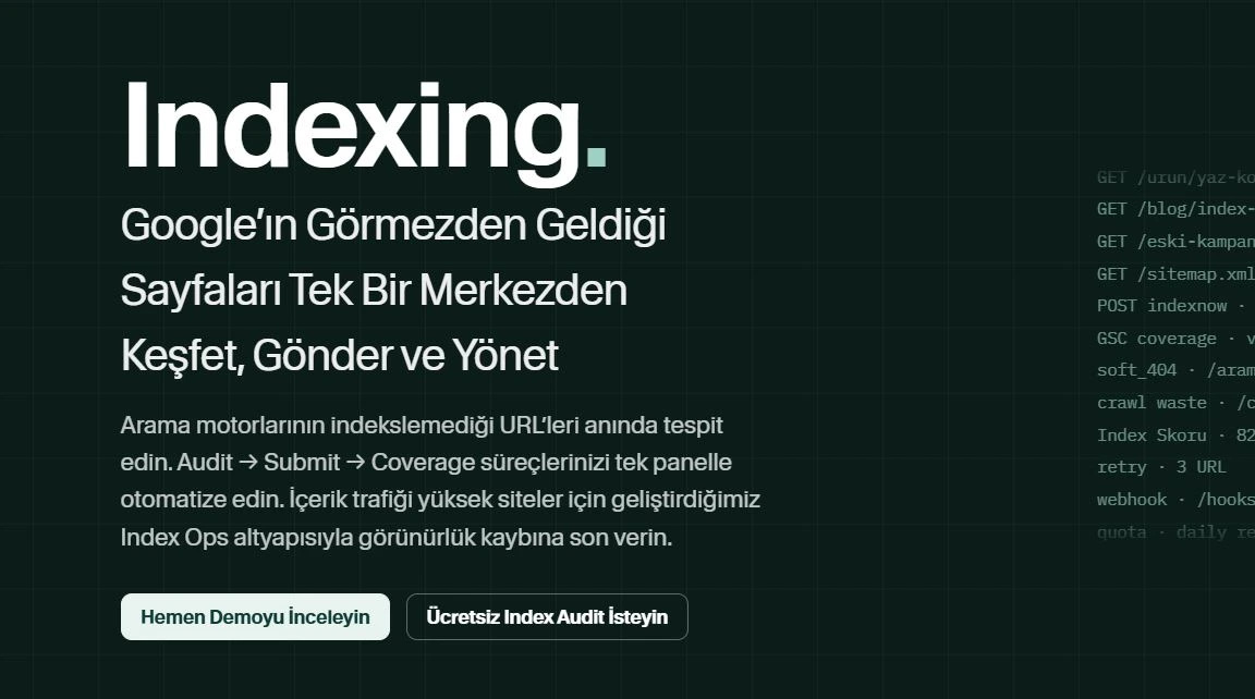 Indexing.com.tr ile Google’da Hızlı İndeksleme Dönemi Başladı