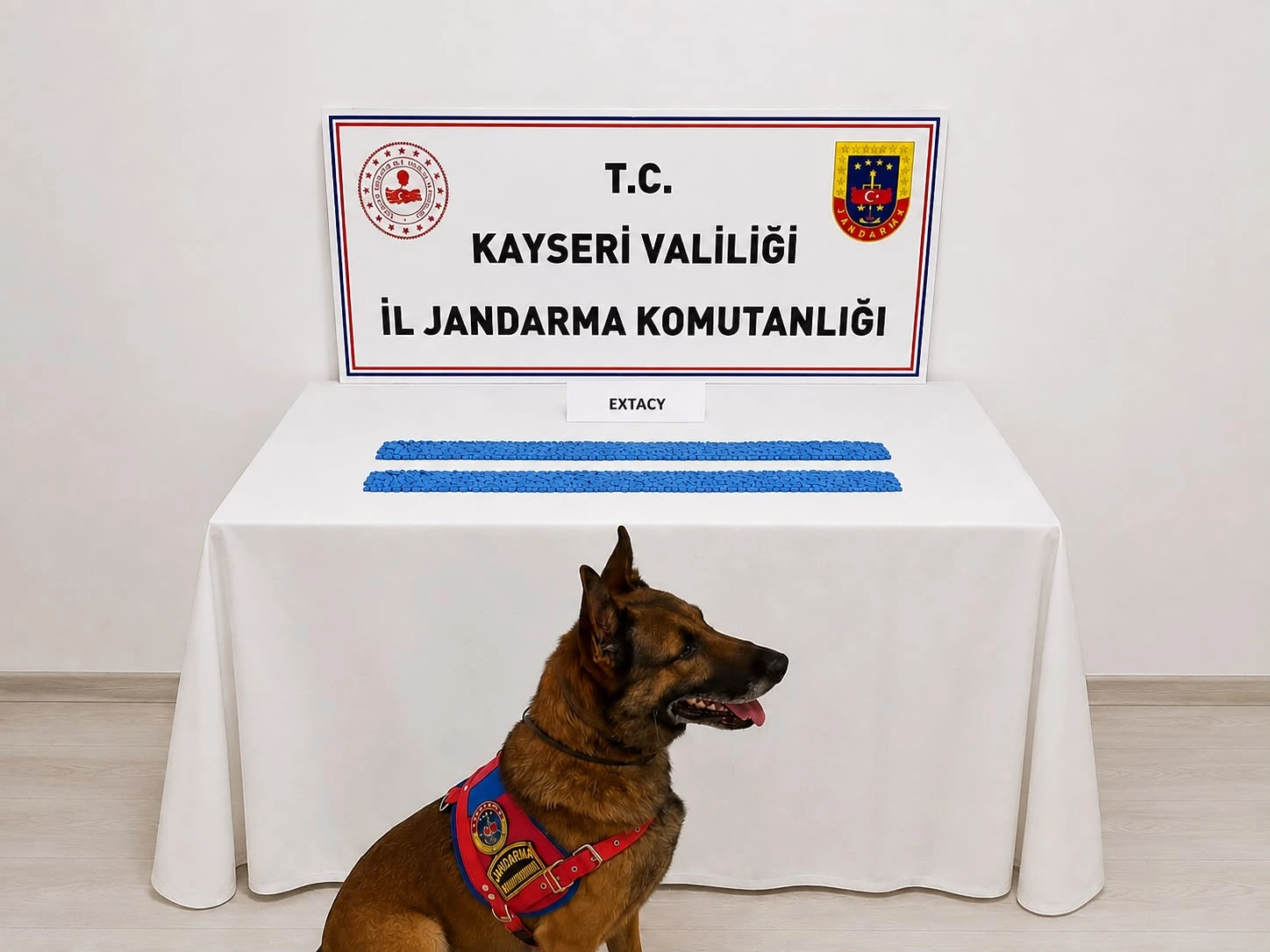 Kayseri’de 2.700 Uyuşturucu Hap Ele Geçirildi